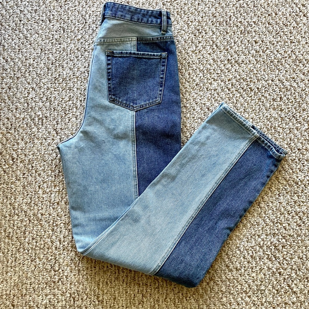 Women’s PacSun Eco 1990s Duo-Tone Boyfriend Jeans (Size 28)